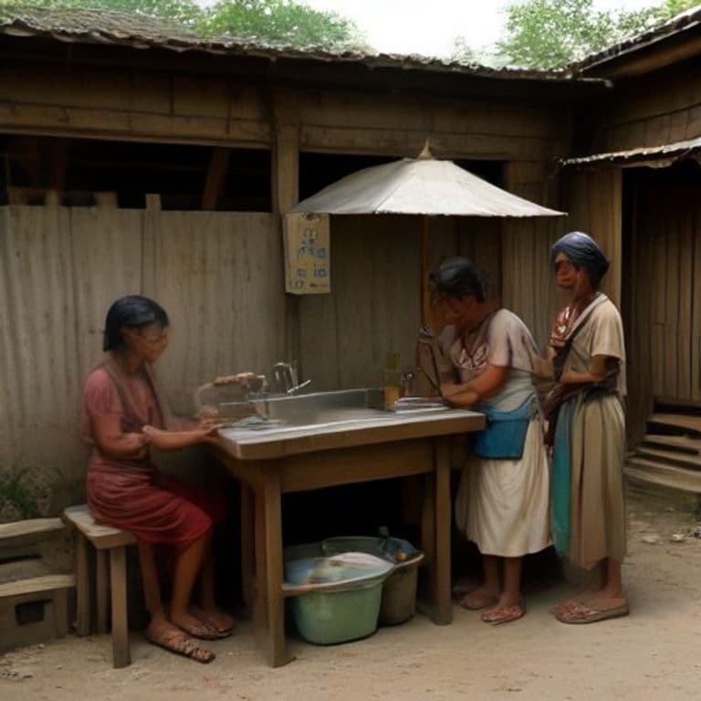 Drinking-water point